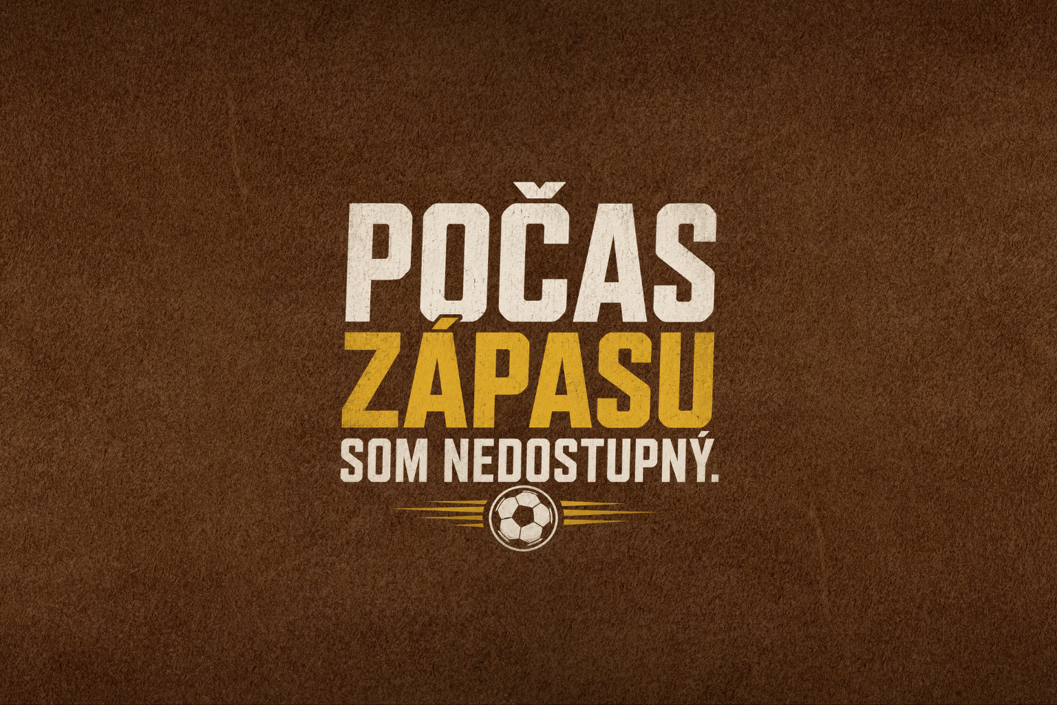 Pre futbalových fanúšikov